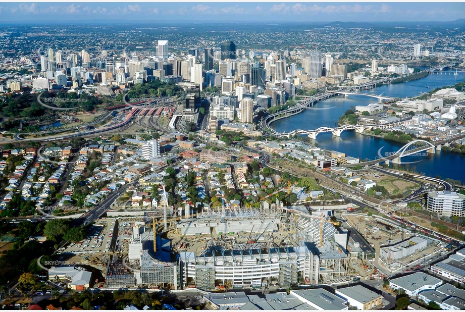 Suncorp Stadium Under Construction - Circa 2002