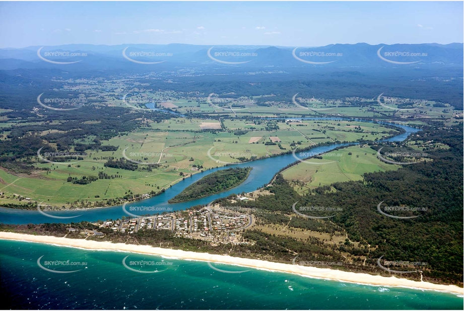 Historic Aerial Photo Mylestom NSW Aerial Photography