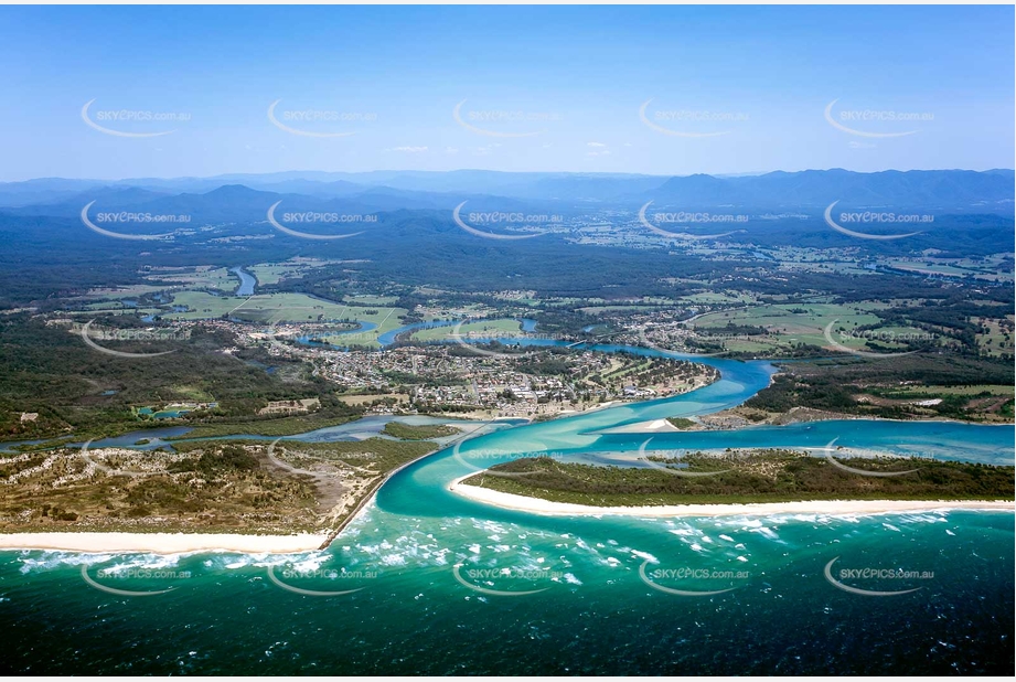 Historic Aerial Photo Urunga NSW Aerial Photography