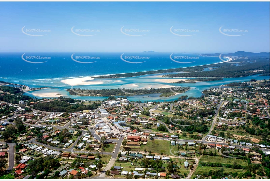 Historic Aerial Photo Nambucca Heads NSW Aerial Photography