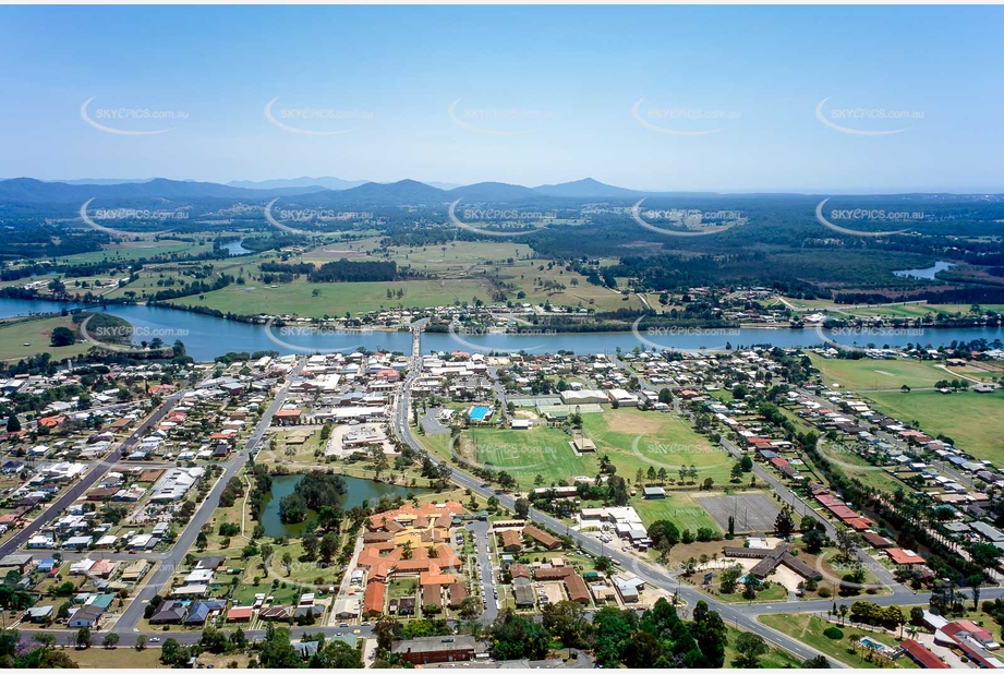 Historic Aerial Photo Macksville NSW Aerial Photography