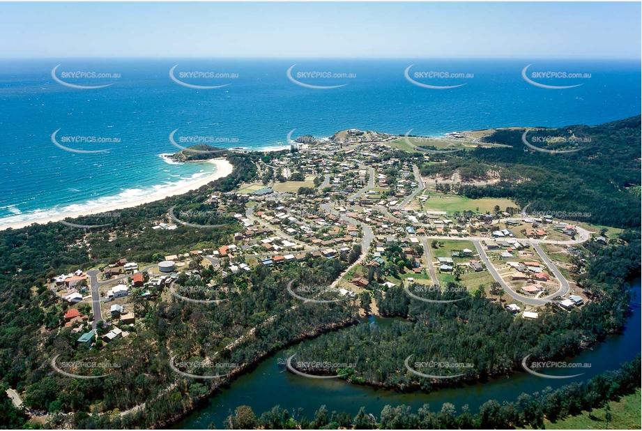 Historic Aerial Photo Scotts Head NSW Aerial Photography