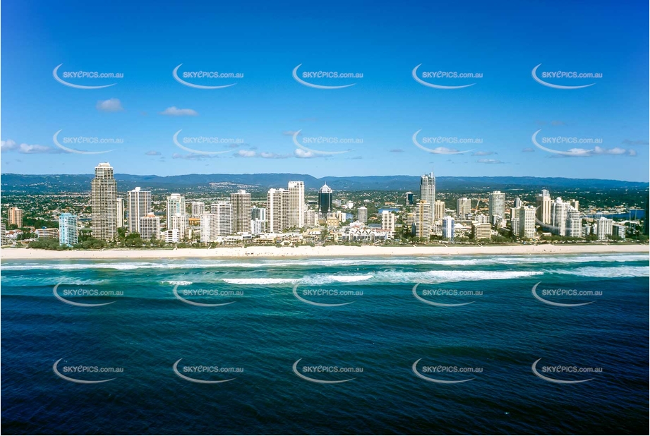 Historic Aerial Photo Surfers Paradise QLD Aerial Photography