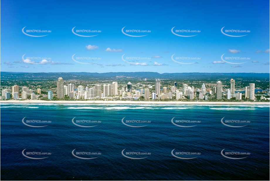 Historic Aerial Photo Surfers Paradise QLD Aerial Photography