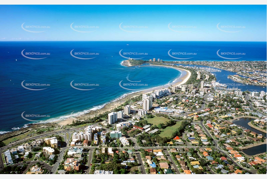 Historic Aerial Photo Mooloolaba QLD Aerial Photography