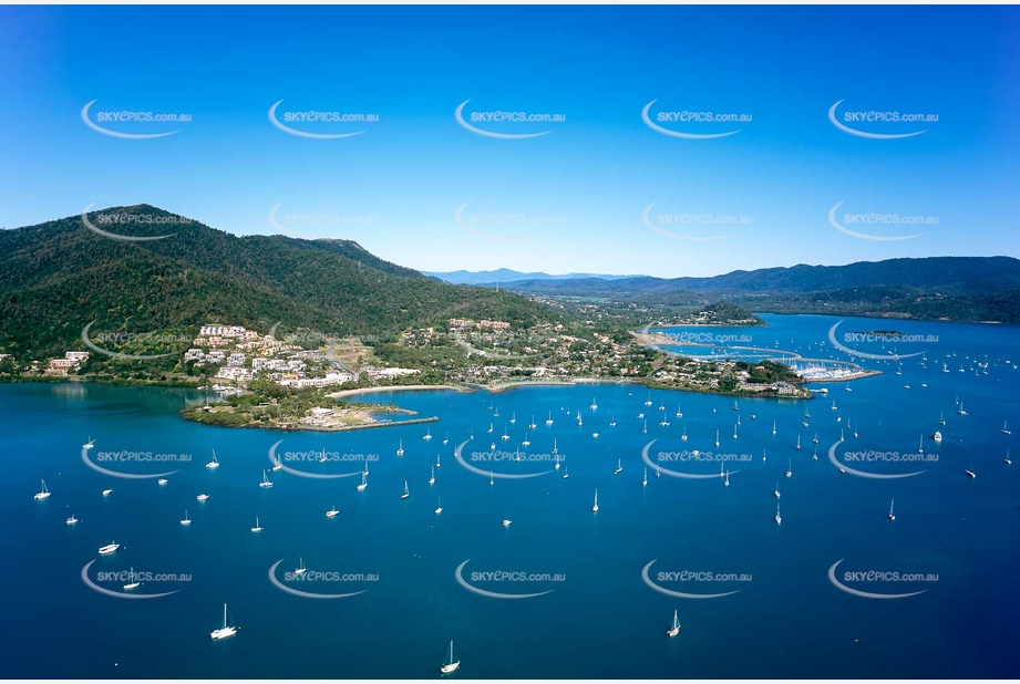 Historic Aerial Photo Airlie Beach QLD Aerial Photography