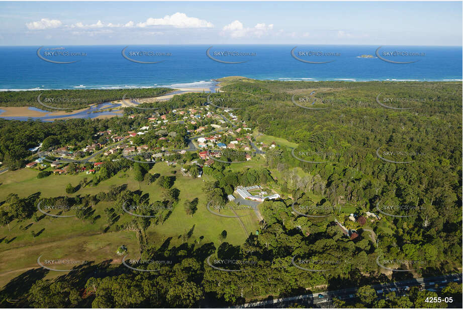 Aerial Photo Moonee Beach NSW 2450 NSW Aerial Photography