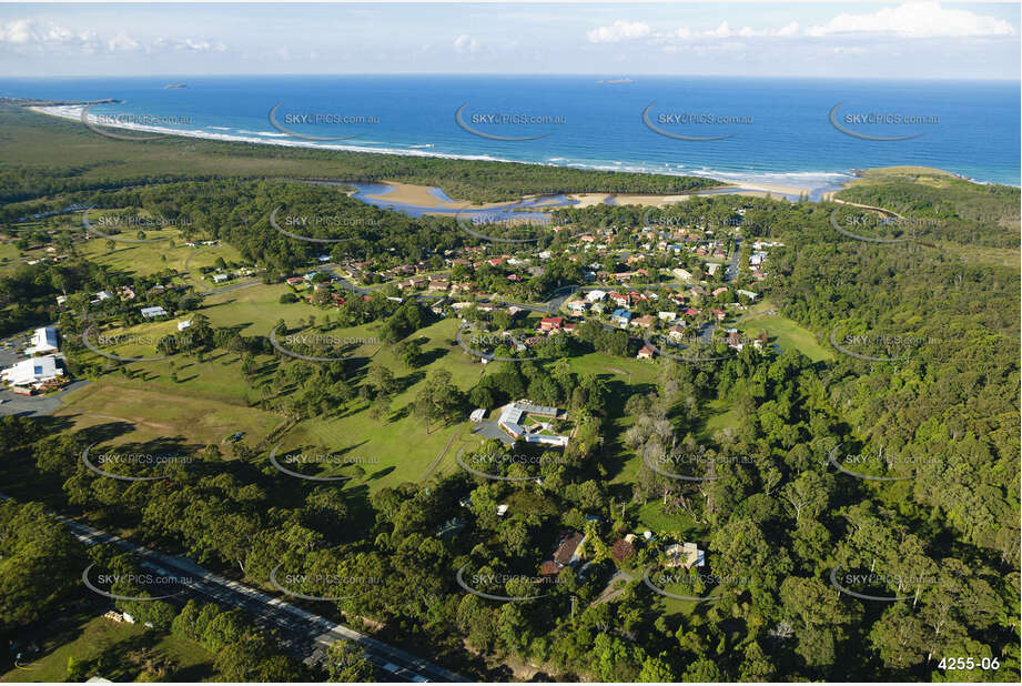 Aerial Photo Moonee Beach NSW 2450 NSW Aerial Photography