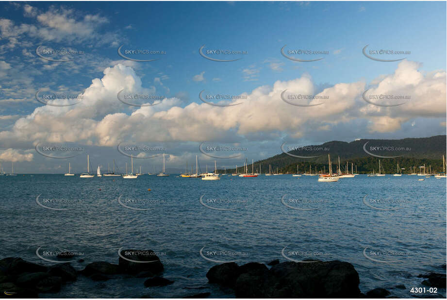 Airlie Beach Anchorage QLD Aerial Photography