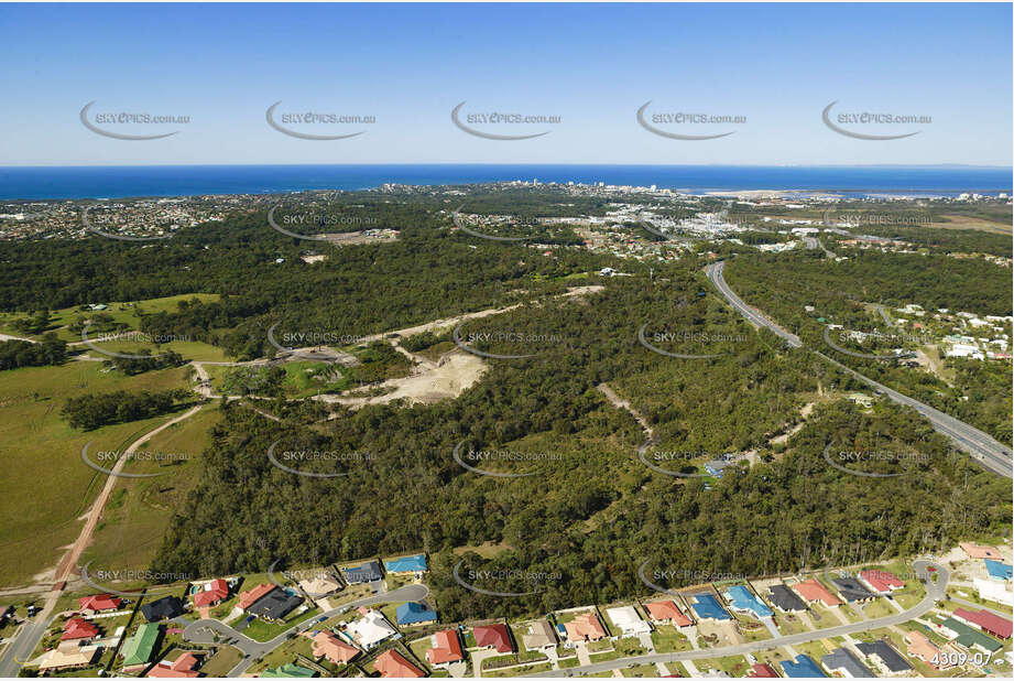 Bruce Highway Caloundra Rd Interchange QLD Aerial Photography