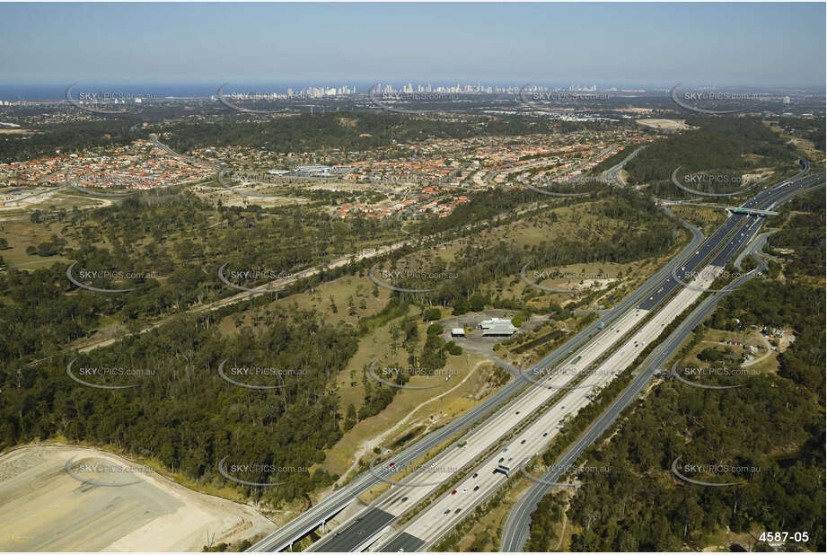 Arundel Gold Coast - Circa 2003 QLD Aerial Photography