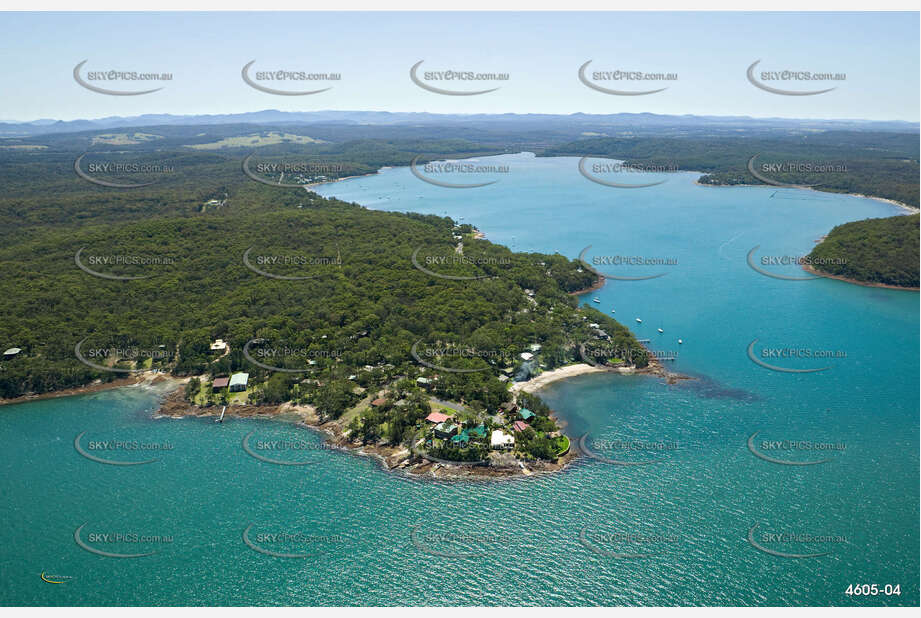 Aerial Photo North Arm Cove NSW Aerial Photography
