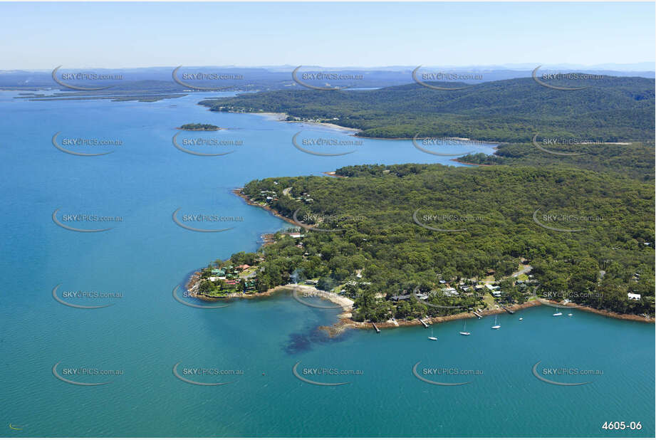 Aerial Photo North Arm Cove NSW Aerial Photography