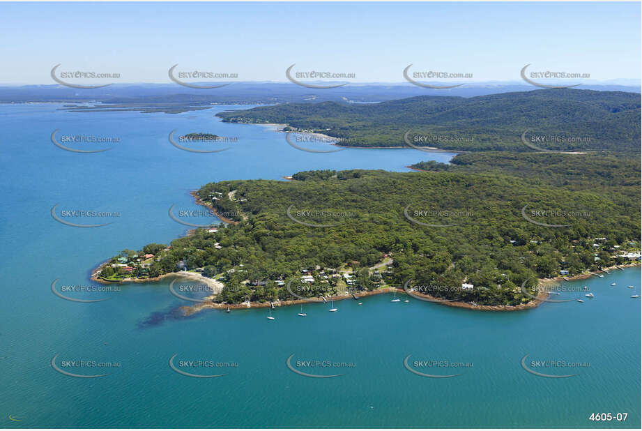Aerial Photo North Arm Cove NSW Aerial Photography