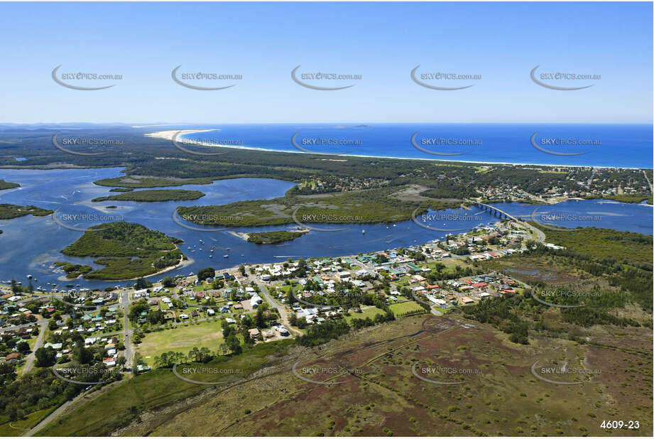 Aerial Photo Tea Gardens NSW Aerial Photography