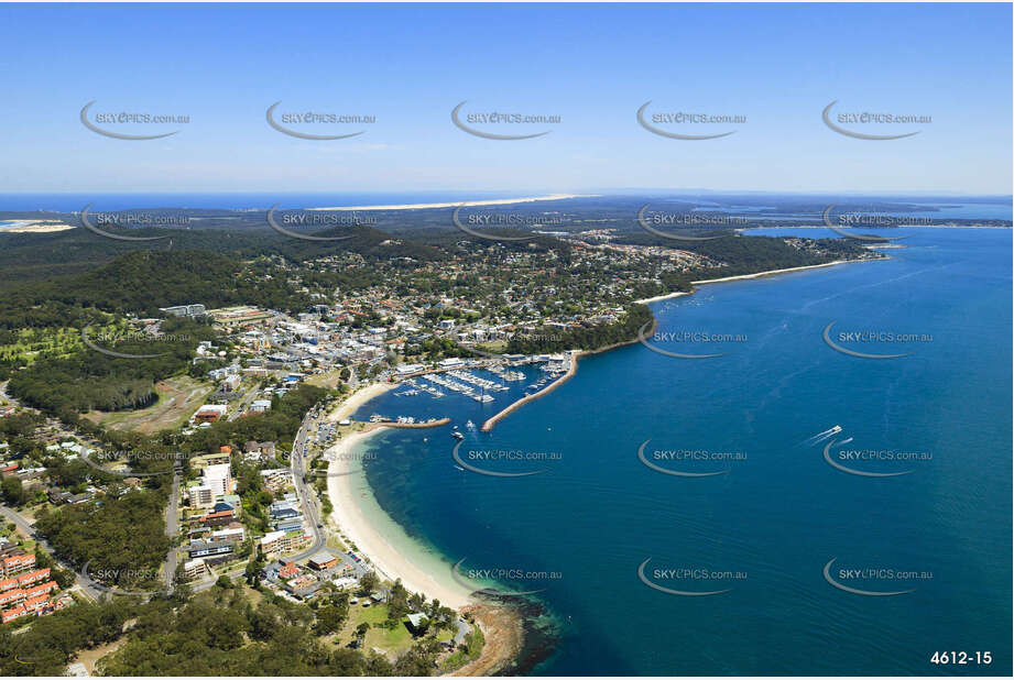 Aerial Photo Nelson Bay NSW Aerial Photography
