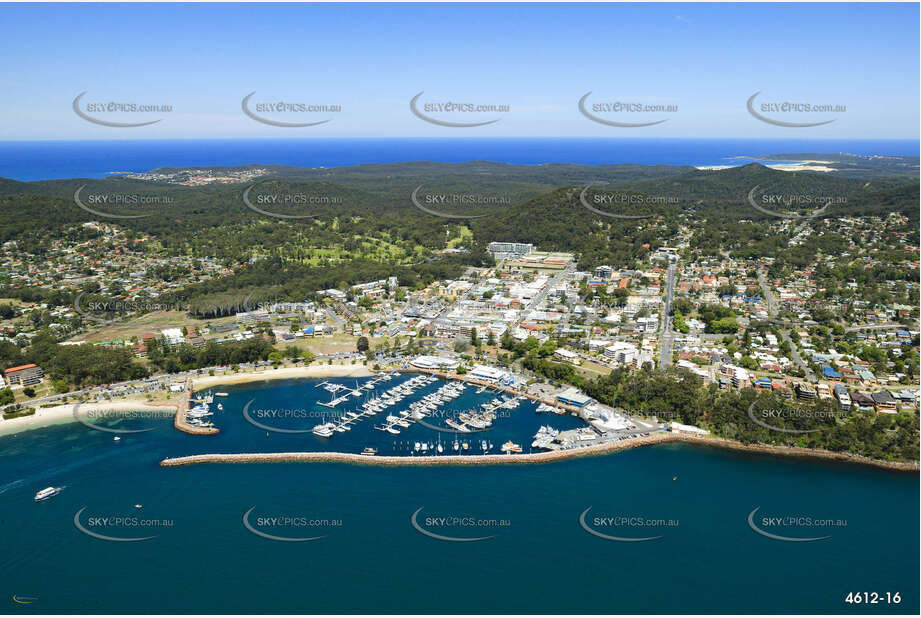 Aerial Photo Nelson Bay NSW Aerial Photography
