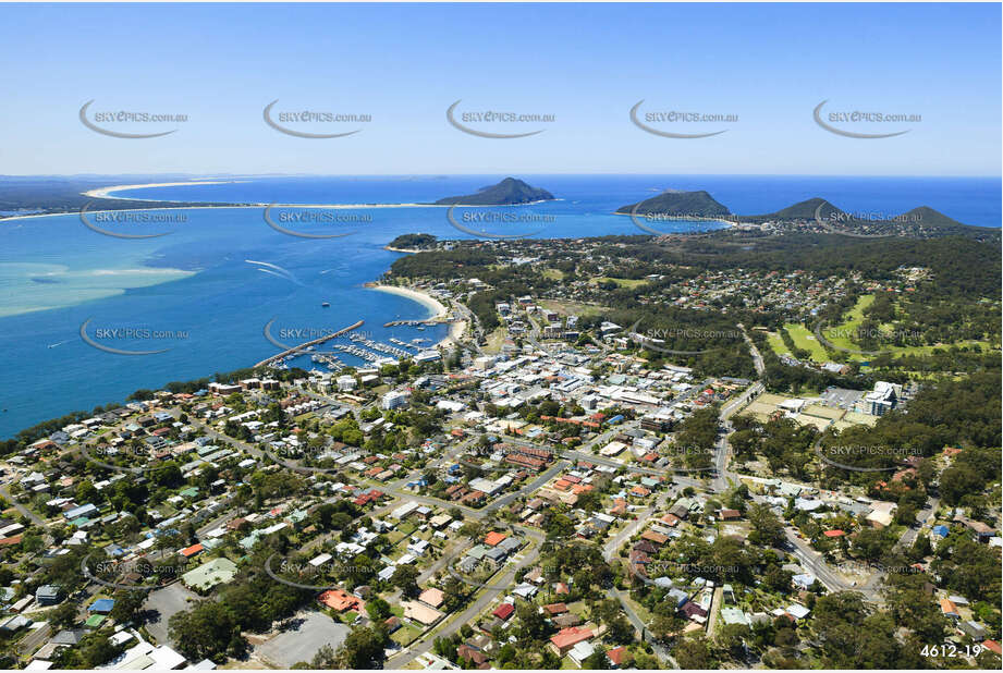Aerial Photo Nelson Bay NSW Aerial Photography