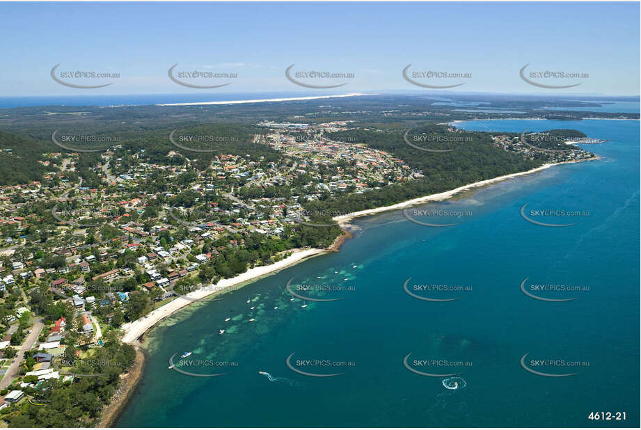 Aerial Photo Nelson Bay NSW Aerial Photography