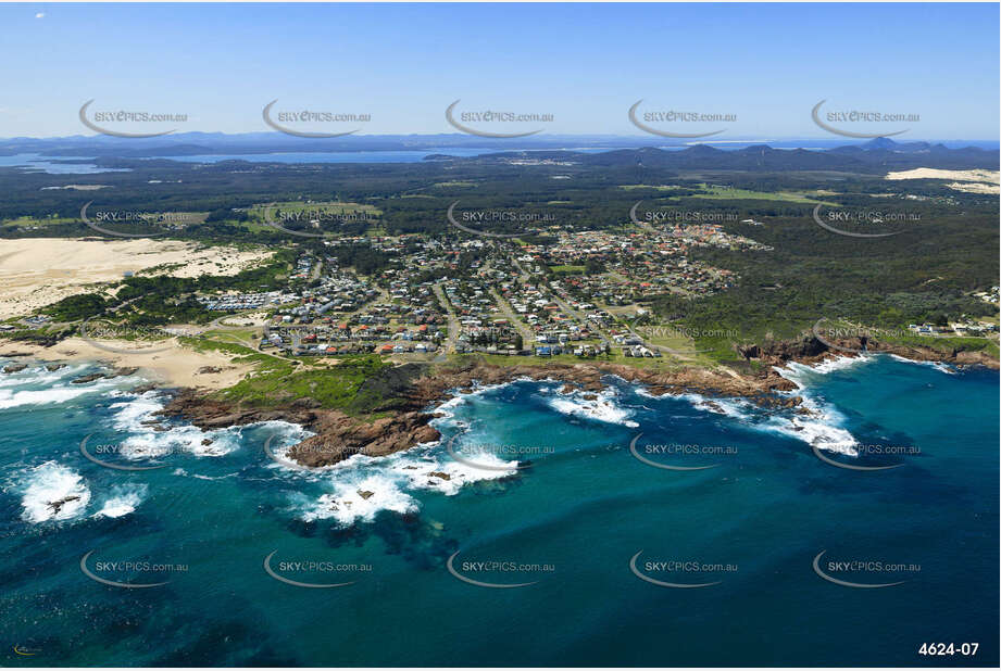 Aerial Photo Anna Bay NSW Aerial Photography