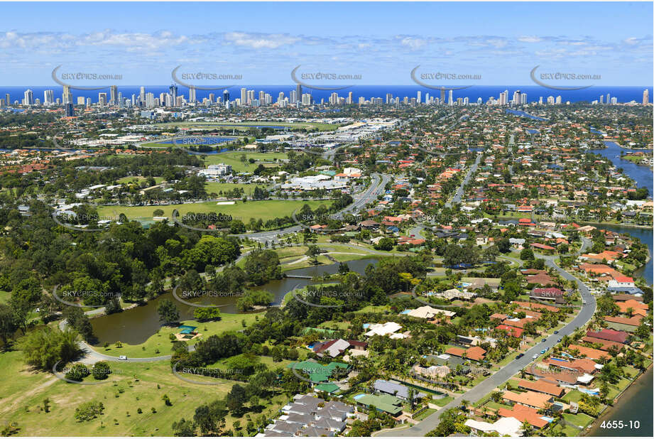 Aerial Photo Benowa QLD Aerial Photography