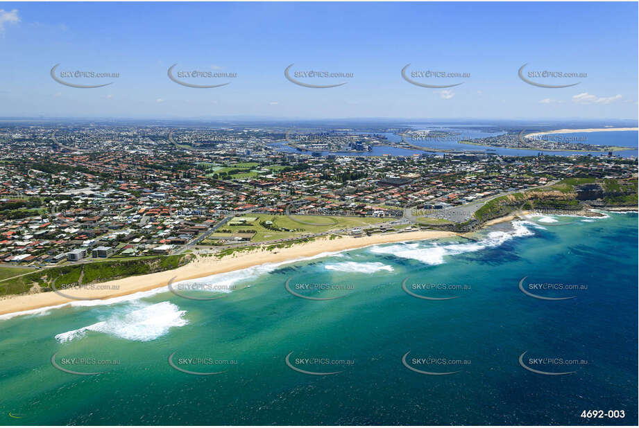 Aerial Photo Bar Beach NSW Aerial Photography