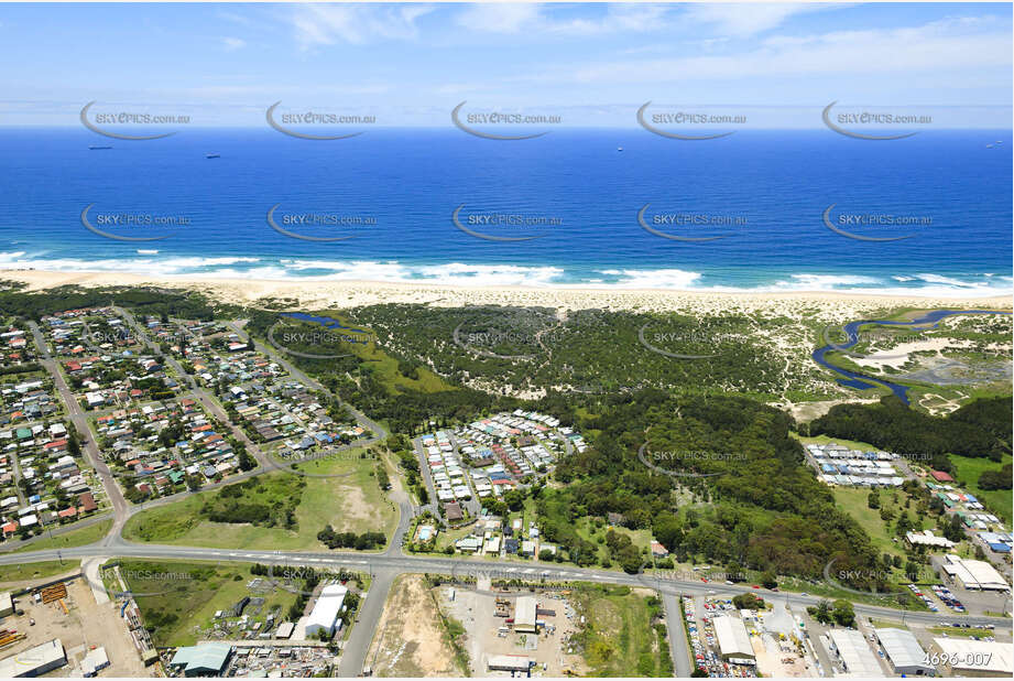 Aerial Photo Redhead NSW Aerial Photography