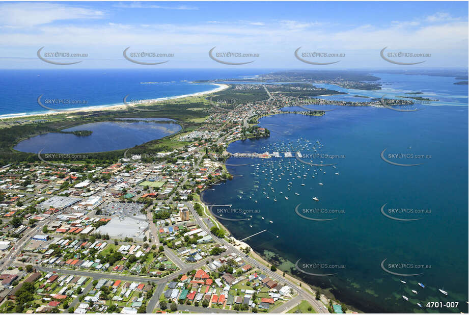 Aerial Photo Belmont NSW Aerial Photography