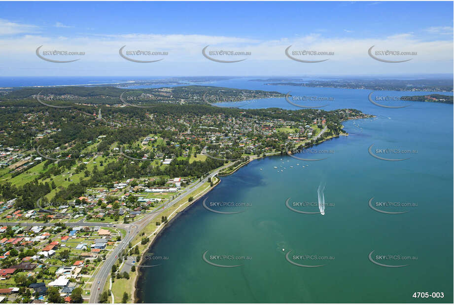 Aerial Photo Warners Bay NSW Aerial Photography