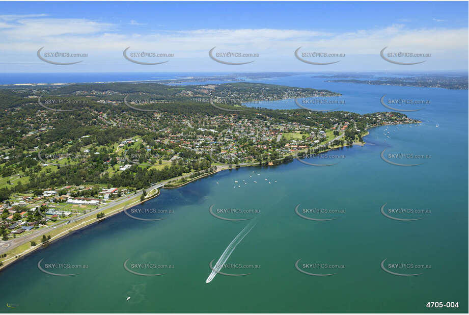 Aerial Photo Warners Bay NSW Aerial Photography