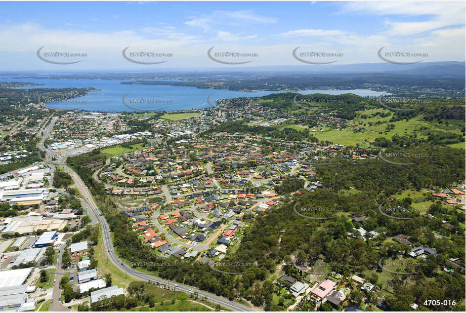 Aerial Photo Warners Bay NSW Aerial Photography