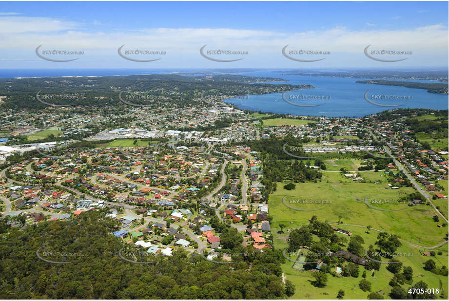 Aerial Photo Warners Bay NSW Aerial Photography