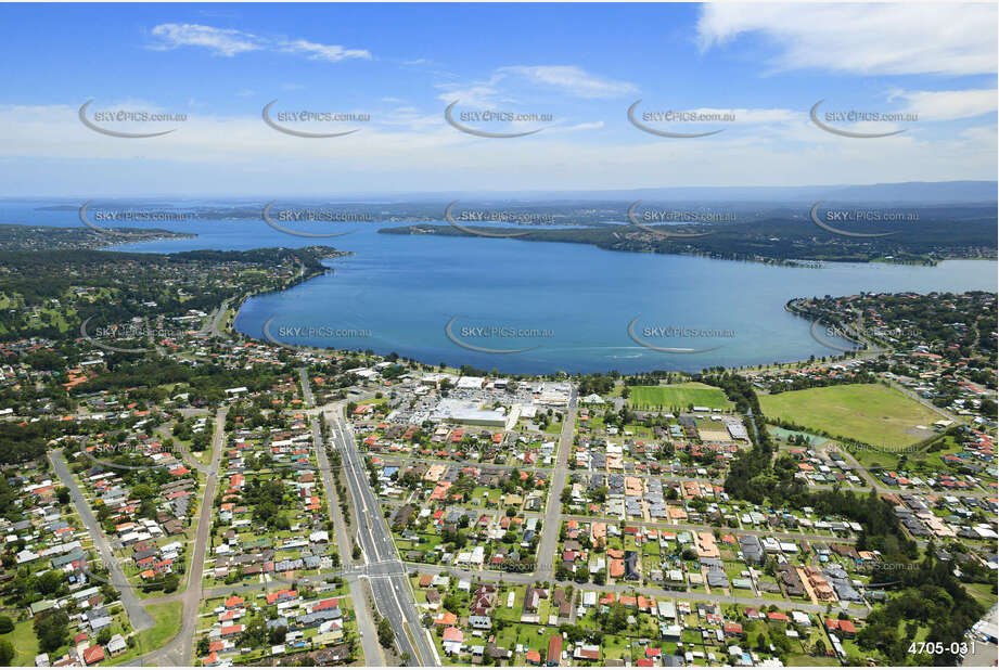 Aerial Photo Warners Bay NSW Aerial Photography