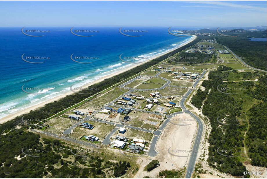 Aerial Photo Casuarina Beach NSW Aerial Photography