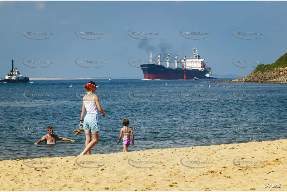 Bulk Coal Carrier - Port of Newcastle NSW Aerial Photography