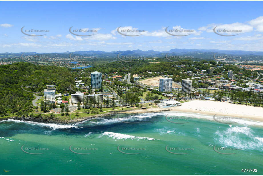 Aerial Photo Burleigh Heads QLD Aerial Photography
