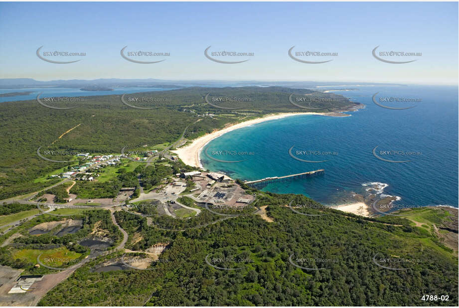 Aerial Photo Catherine Hill Bay NSW Aerial Photography