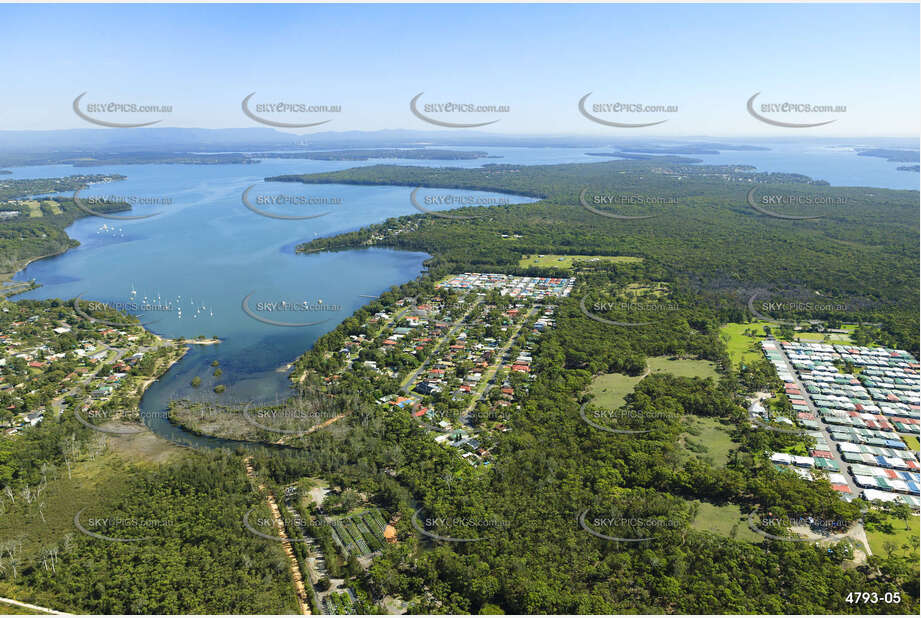 Aerial Photo Chain Valley Bay NSW Aerial Photography