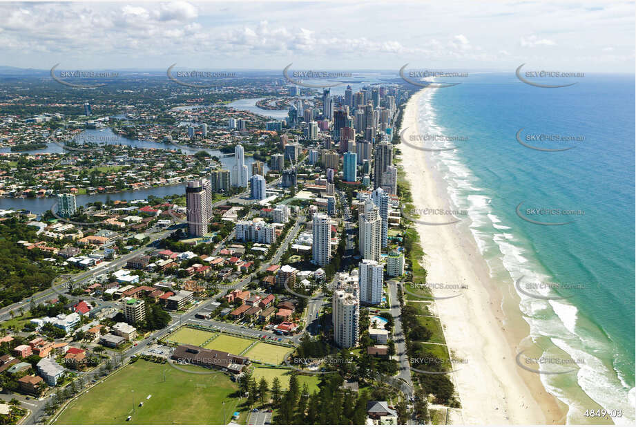 Surfers Paradise Gold Coast - Circa 2004 QLD Aerial Photography