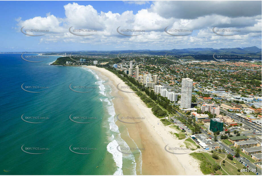 Aerial Photo Burleigh Heads QLD Aerial Photography