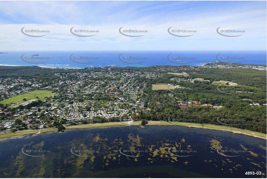 Aerial Photo Canton Beach NSW Aerial Photography