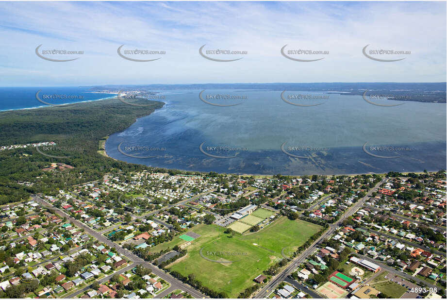 Aerial Photo Canton Beach NSW Aerial Photography