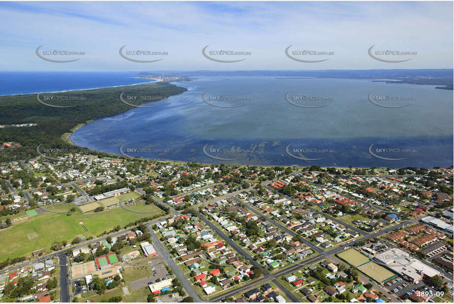 Aerial Photo Canton Beach NSW Aerial Photography