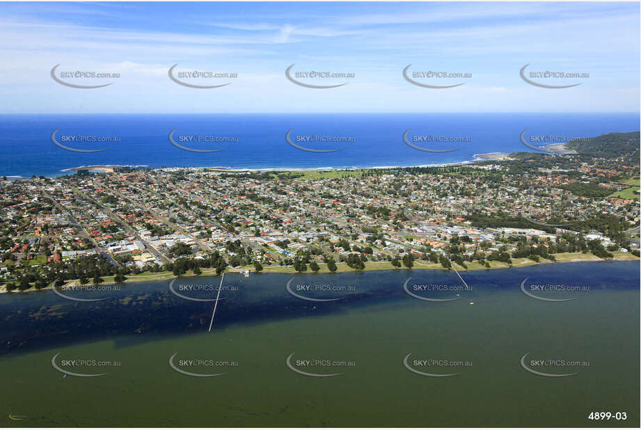 Aerial Photo Long Jetty NSW Aerial Photography