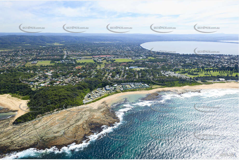 Aerial Photo Shelly Beach NSW Aerial Photography