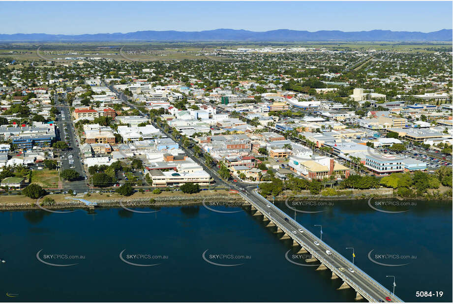 Aerial Photo Mackay CBD QLD Aerial Photography