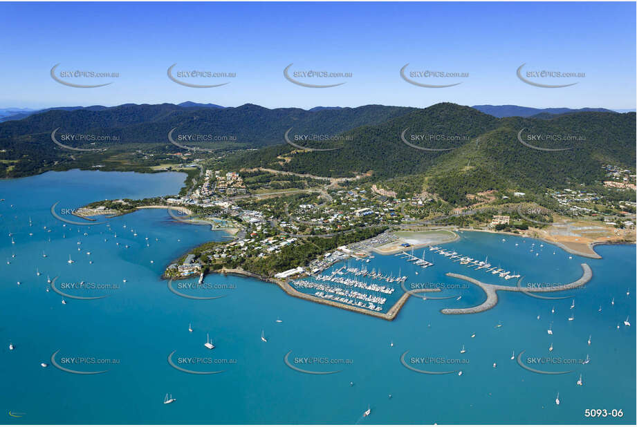 Aerial Photo Airlie Beach QLD Aerial Photography