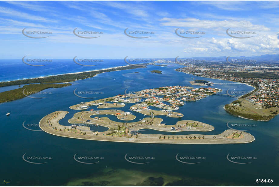 Aerial Photo Sovereign Island QLD Aerial Photography