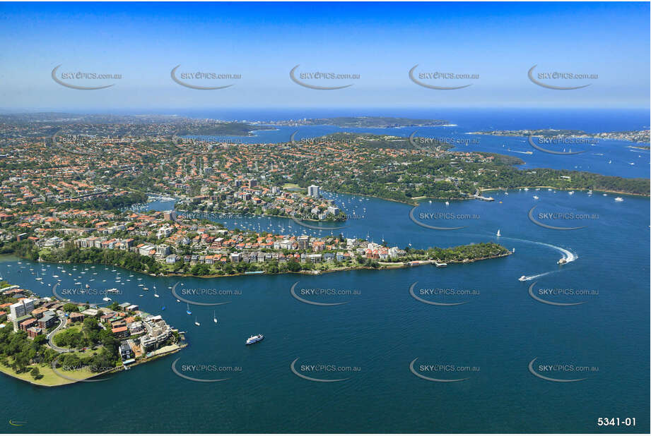 Aerial Photo Cremorne Point Aerial Photography