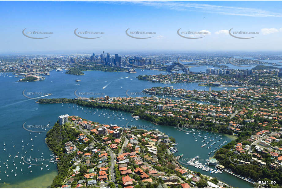 Aerial Photo Cremorne Point Aerial Photography